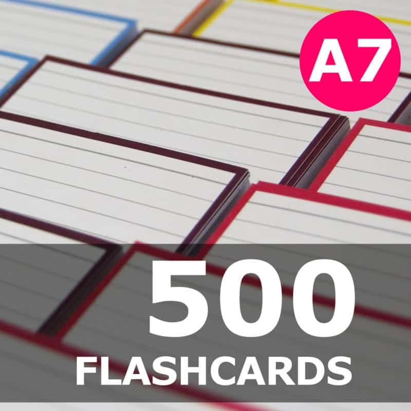 Samenstellen-500 flashcards A7 formaat