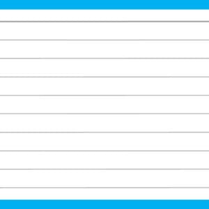 Blauwe Flashcards