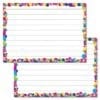 Confetti flashcard