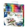 Fineliner Staedtler Triplus 0.3mm Etui 36 stuks