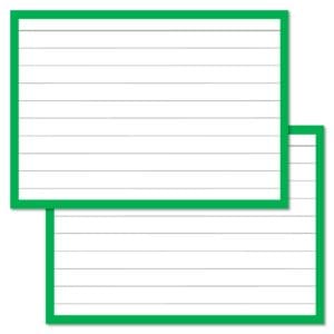 Flashcards pakket kleur 3000 stuks