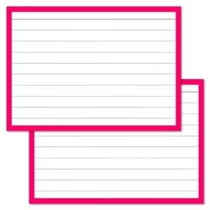Flashcards pakket kleur 3000 stuks