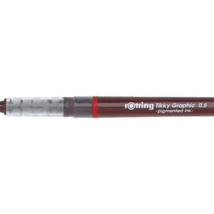 Rotring Tikky Graphic Fineliner - 0.5 mm - Zwart