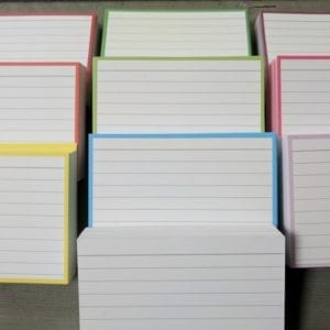 Flashcards pakket kleur 500 stuks