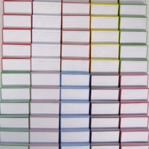 Flashcards pakket kleur 3000 stuks