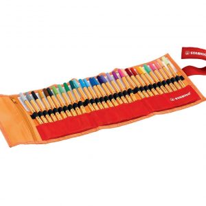 STABILO Point 88 Fineliner Rollerset - Etui 30 stuks - opengeklapt-2