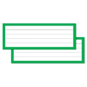 Flashcards Half Groen Gelinieerd - Leitner®