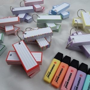 Voordeelpakketten halve flashcards