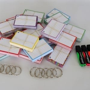 Colour Pack M 1000 A7 flashcards Stabilo Greenboss Markers 4 stuks