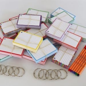 Colour Pack M 1000 A7 flashcards Stabilo Point 88 Etui 6 stuks