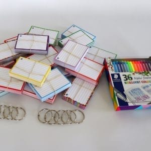 Colour Pack M 1000 A7 flashcards Staedtler Triplus