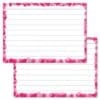 Roze confetti flashcards
