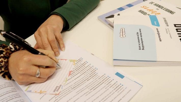 flashcard X examenbundel