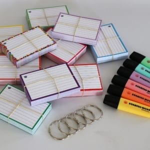 Colour Pack S 500 flashcards Stabilo Boss Pastel Markers
