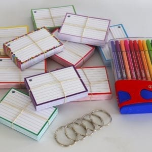 Colour Pack S 500 flashcards Stabilo Pen 68 Colour Parade