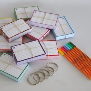 Colour Pack S 500 flashcards Stabilo Point 88 Pastel 8 stuks