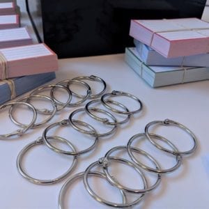 Klikringen 15 stuks detail