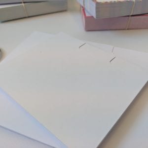 Tabbladen A6 en A7 formaat detail