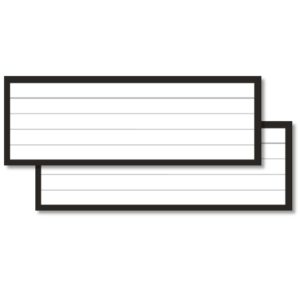 Flashcards Half Zwart Gelinieerd - Leitner®