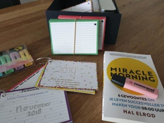 Flashcards motivatie