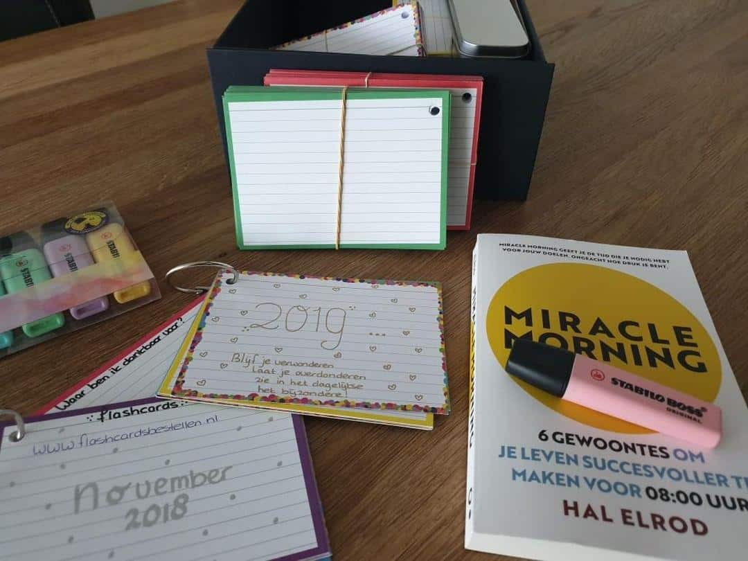 Flashcards motivatie