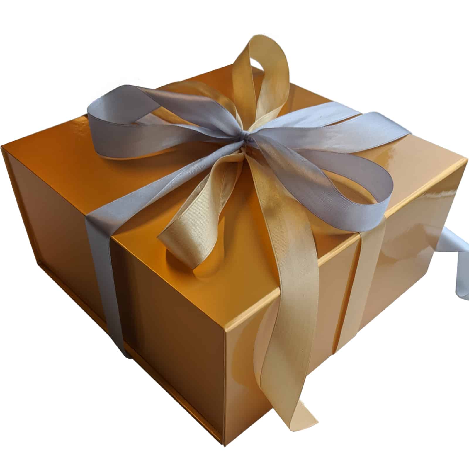 Gouden Cadeaubox € 6,95 Luxe gouden cadeaudoos Geschenkdoos