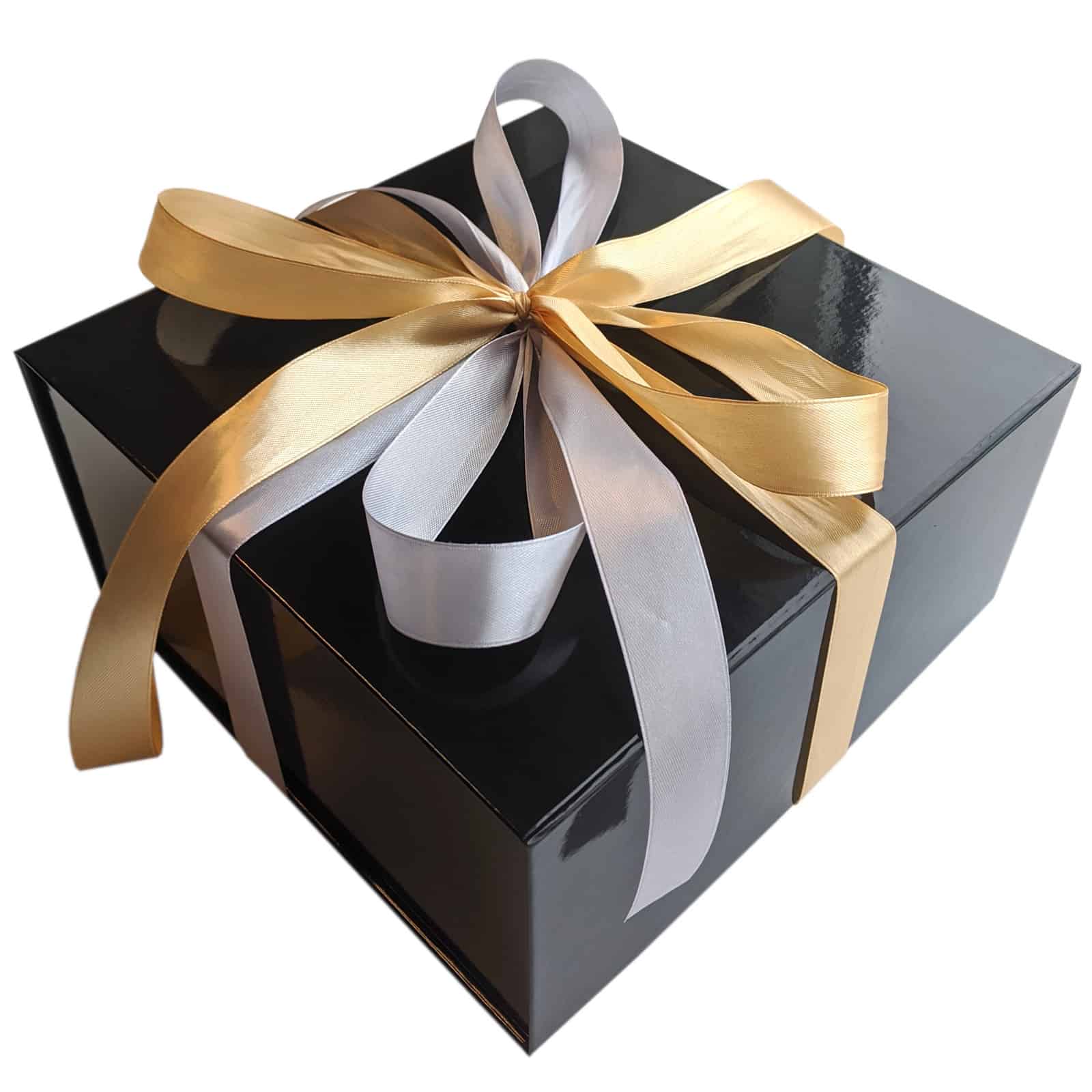 Slot Weg huis kleding stof Zwarte Cadeaubox - Zwarte cadeaudoos luxe € 6,95