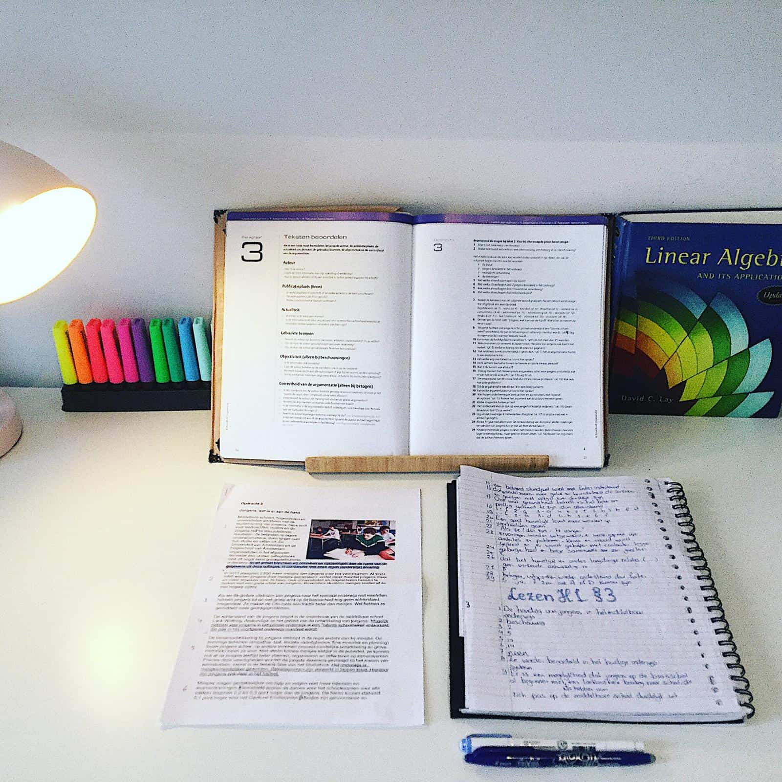 De beste strategie om te leren voor je examens breek de stof op in stukjes
