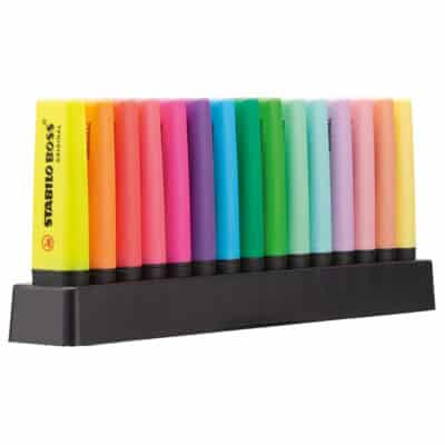 Stabilo BOSS Original Deskset 15 kleuren