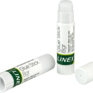 LINEX Plakstift Blister 2 stuks Lijmstift open