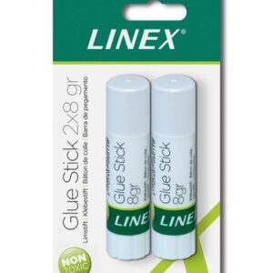 LINEX Plakstift Blister 2 stuks Lijmstift verpakking