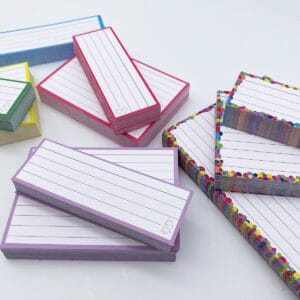 Leitner Flashcards Combipakket 500 A6 A7 Half